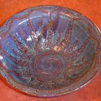 serving bowl sun sky blue