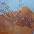 dragonfly (any image)fully glazed