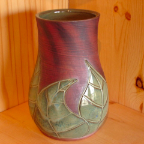 vase leaf green